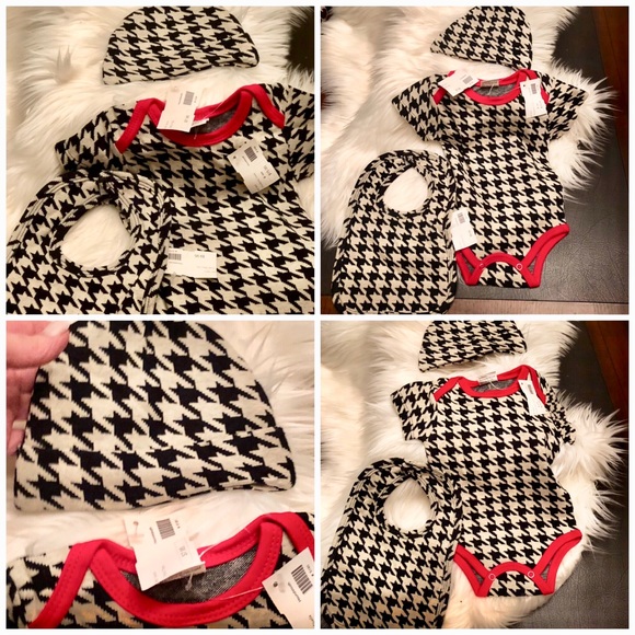 Houndstooth Other - Baby Outfit